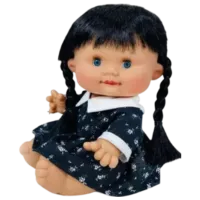 Кукла Nines Pepote Black NI455 пупсик / 3+