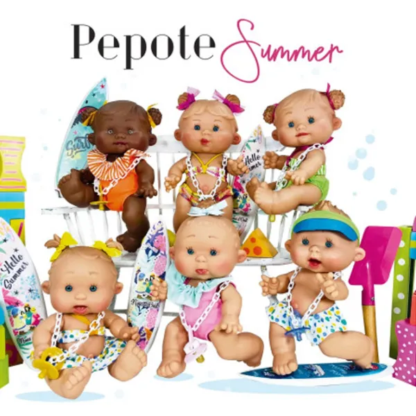 Păpușă Nines Pepote Summer NI464  poopsie / 3+ photo 2