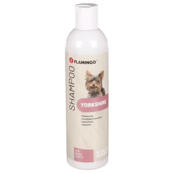 Șampon și balsam animale Flamingo YORKSHIRE SHAMPOO pentru câine / 0.3l photo 1