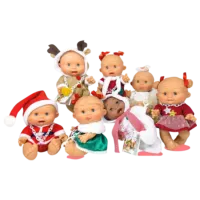 Кукла Nines Pepote Xmas NI485 пупсик / 3+