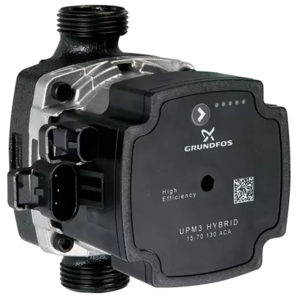 Циркуляционный насос Grundfos UPM3 HYBRID 15-75 Металл / Черный photo 1