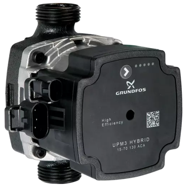 Циркуляционный насос Grundfos UPM3 HYBRID 15-75 Металл / Черный photo 1