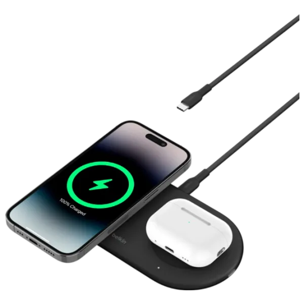Беспроводная зарядка Belkin Qi2  / Черный photo 1