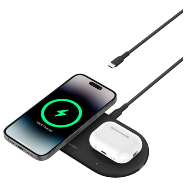 Беспроводная зарядка Belkin Qi2  / Черный photo 1