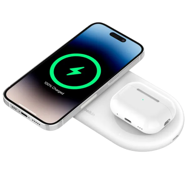 Încărcător wireless Belkin Qi2  / White photo 2