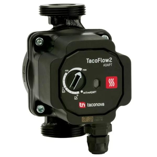 Циркуляционный насос Taconova TacoFlow2 25-60/130 Металл / Черный photo 1
