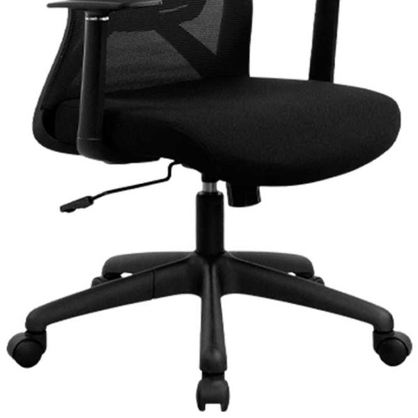 Fotoliu de birou DecoPrim Nolan  Plasă acrilică/ Black  photo 4 Fotoliu de birou DecoPrim Nolan  Plasă acrilică/ Black  photo 4