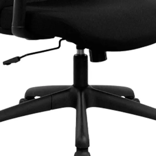 Fotoliu de birou DecoPrim F-65F  Plasă acrilică/ Black  photo 3 Fotoliu de birou DecoPrim F-65F  Plasă acrilică/ Black  photo 3