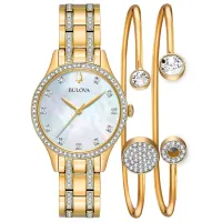 Наручные часы для женщин Bulova 98X119 SET Кварцевый / 32 мм