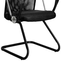Fotoliu de birou DecoPrim F-60L Plasă acrilică/ Black photo 3