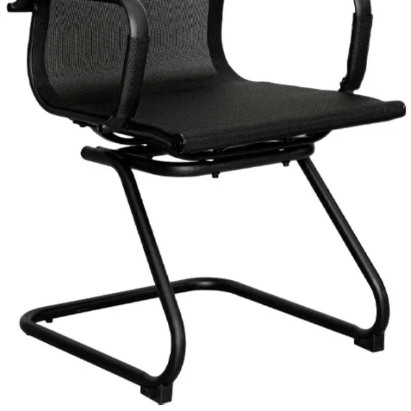 Fotoliu de birou DecoPrim F-75L  Plasă acrilică/ Black  photo 5 Fotoliu de birou DecoPrim F-75L  Plasă acrilică/ Black  photo 5