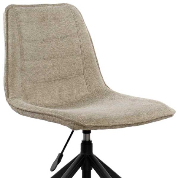 Scaun de birou DecoPrim F-39 Stofă/ Gray  photo 2 Scaun de birou DecoPrim F-39 Stofă/ Gray  photo 2