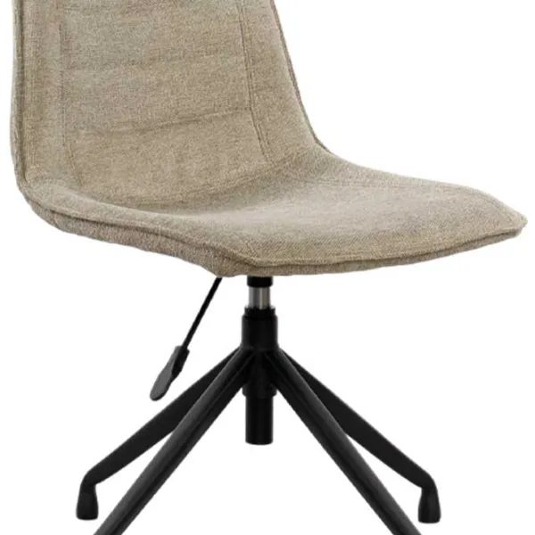 Scaun de birou DecoPrim F-39 Stofă/ Gray  photo 3 Scaun de birou DecoPrim F-39 Stofă/ Gray  photo 3