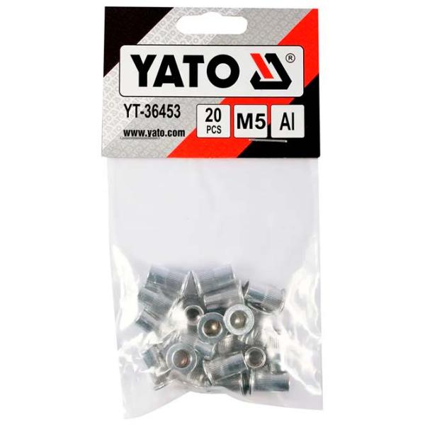 Nituri Yato YT36453 Aluminiu / 20 photo 1