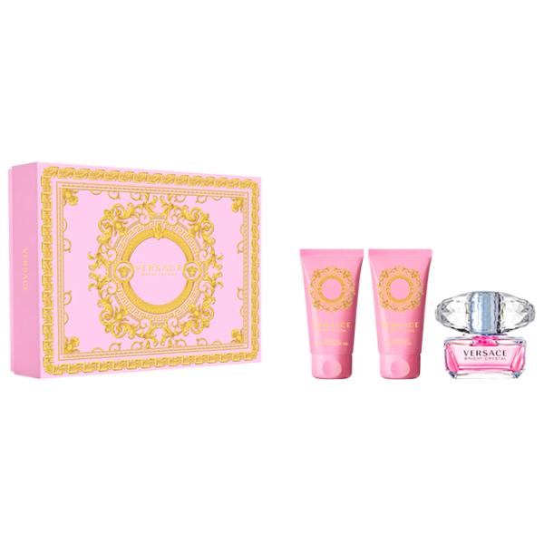 Парфюмерный набор для женщин Versace BRIGHT CRYSTAL Туалетная вода / Цветочный photo 1 Парфюмерный набор для женщин Versace BRIGHT CRYSTAL Туалетная вода / Цветочный photo 1