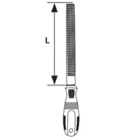 Set pile Topmaster 360111 Oțel / 300 mm photo 2