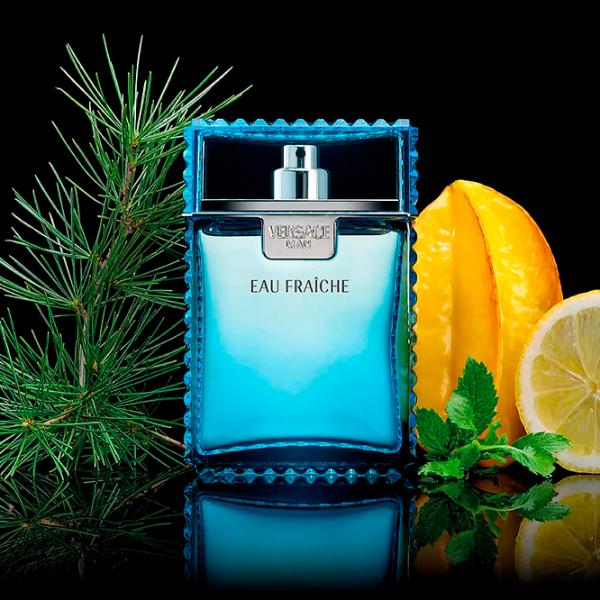 Set de parfumuri pentru bărbați Versace Eau Fraiche Apă de toaletă / Acvatic photo 2 Set de parfumuri pentru bărbați Versace Eau Fraiche Apă de toaletă / Acvatic photo 2