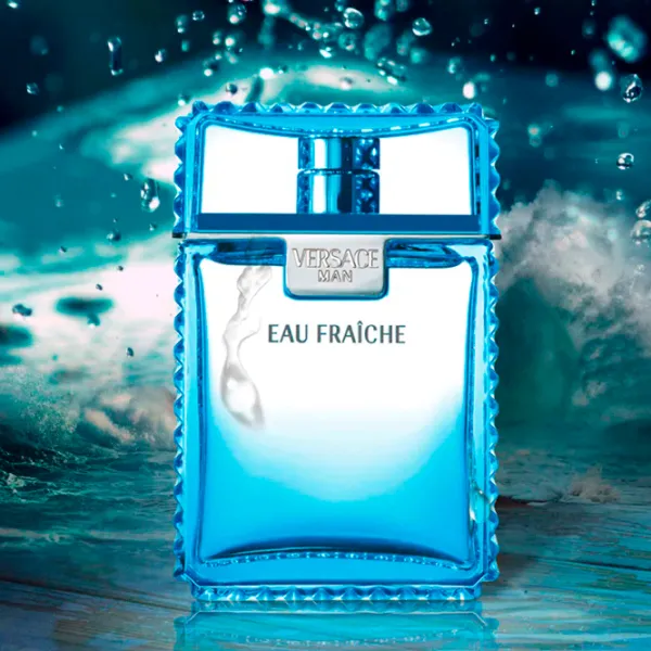 Set de parfumuri pentru bărbați Versace Eau Fraiche Apă de toaletă / Acvatic photo 3 Set de parfumuri pentru bărbați Versace Eau Fraiche Apă de toaletă / Acvatic photo 3