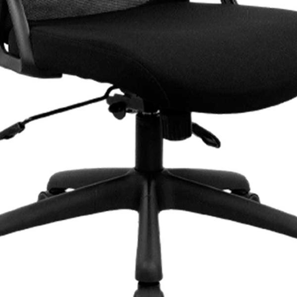 Офисное кресло DecoPrim DIXON Акриловая сетка/ Черный  photo 5