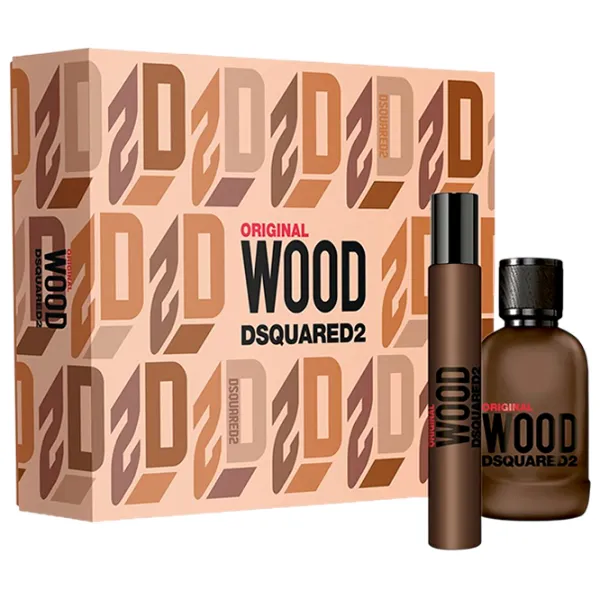 Парфюмерный набор для мужчин Dsquared2 Original Wood Парфюмерная вода / Древесный photo 1