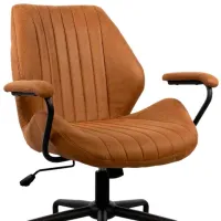 Офисное кресло DecoPrim F-36 Ткань/ Коричневый photo 3