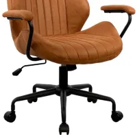 Офисное кресло DecoPrim F-36 Ткань/ Коричневый photo 4