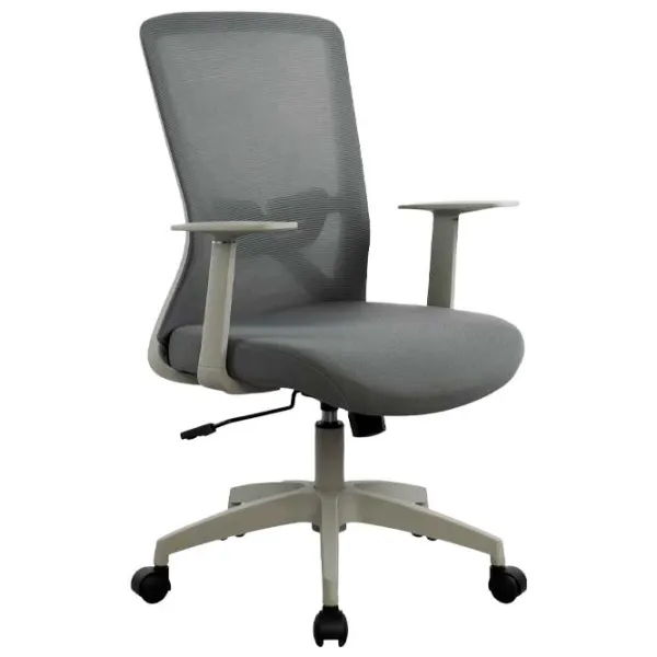 Fotoliu de birou DecoPrim Norton  Plasă acrilică/ Gray  photo 1 Fotoliu de birou DecoPrim Norton  Plasă acrilică/ Gray  photo 1