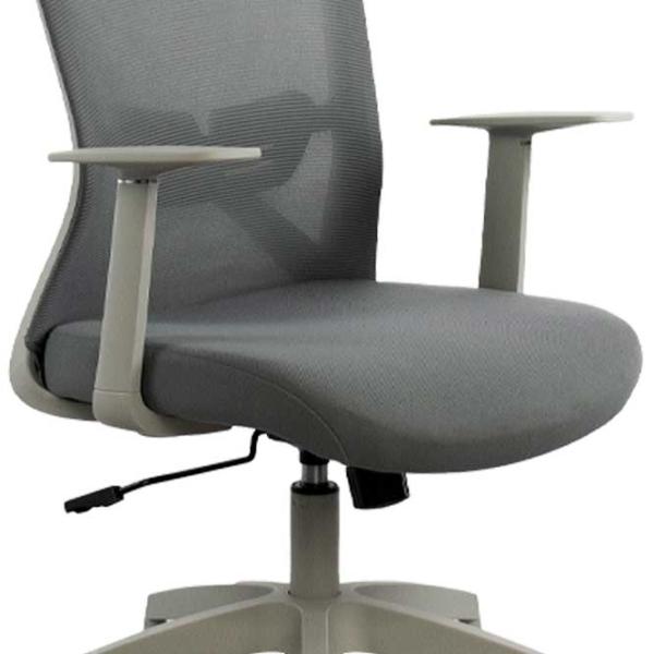 Fotoliu de birou DecoPrim Norton  Plasă acrilică/ Gray  photo 2 Fotoliu de birou DecoPrim Norton  Plasă acrilică/ Gray  photo 2