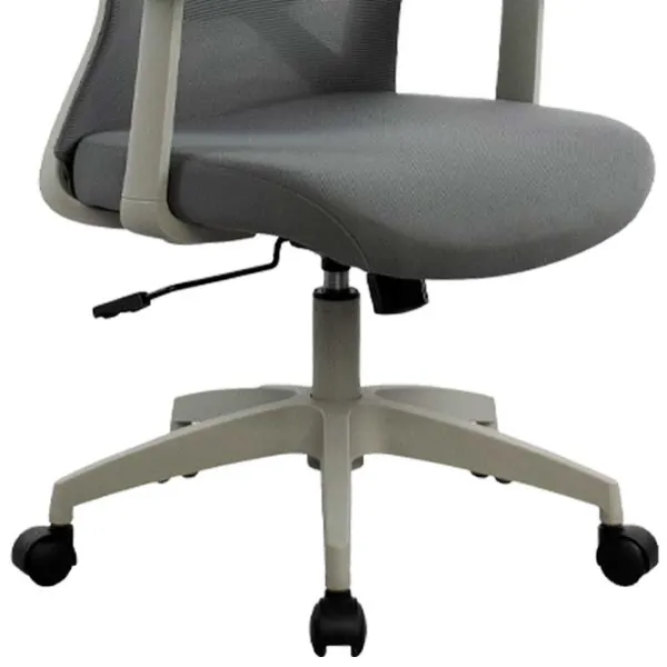 Fotoliu de birou DecoPrim Norton  Plasă acrilică/ Gray  photo 4 Fotoliu de birou DecoPrim Norton  Plasă acrilică/ Gray  photo 4