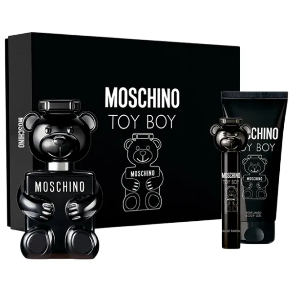 Парфюмерный набор для мужчин Moschino Toy boy Парфюмерная вода / Пряный photo 1 Парфюмерный набор для мужчин Moschino Toy boy Парфюмерная вода / Пряный photo 1