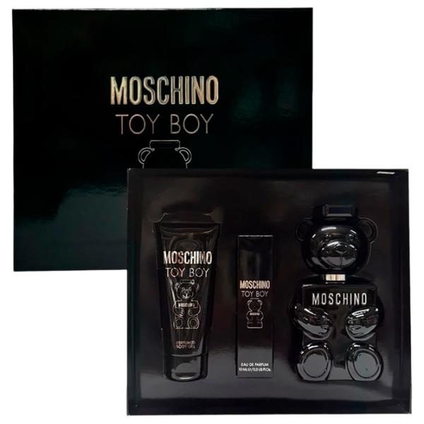 Парфюмерный набор для мужчин Moschino Toy boy Парфюмерная вода / Пряный photo 2 Парфюмерный набор для мужчин Moschino Toy boy Парфюмерная вода / Пряный photo 2