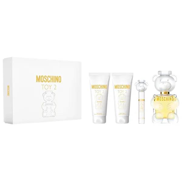 Парфюмерный набор для женщин Moschino Toy 2 Парфюмерная вода / Свежий photo 1 Парфюмерный набор для женщин Moschino Toy 2 Парфюмерная вода / Свежий photo 1