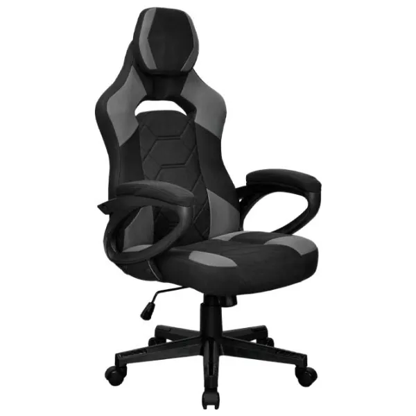 Fotoliu de birou DecoPrim Devin Stofă/ Black Gray photo 1 Fotoliu de birou DecoPrim Devin Stofă/ Black Gray photo 1