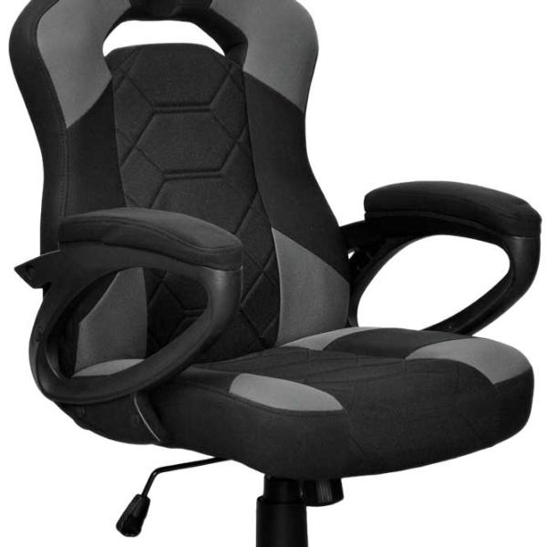 Fotoliu de birou DecoPrim Devin Stofă/ Black Gray photo 3 Fotoliu de birou DecoPrim Devin Stofă/ Black Gray photo 3