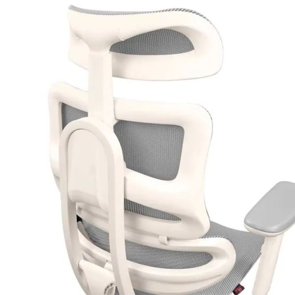 Офисное кресло DecoPrim CM-B137AW-4 Акриловая сетка/ Серый White photo 4