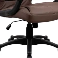 Fotoliu de birou DecoPrim BX-8850 Piele artificială/ Brown photo 2