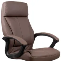 Fotoliu de birou DecoPrim BX-8850 Piele artificială/ Brown photo 3