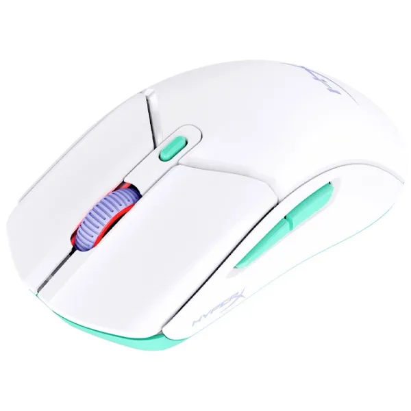 Mouse HyperX Pulsefire Haste 2 Core Bluetooth, USB / White photo 2