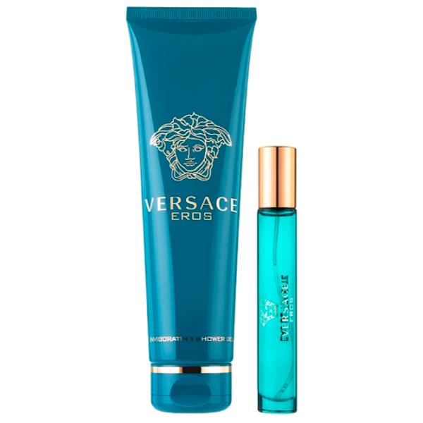 Парфюмерный набор для мужчин Versace Eros  Туалетная вода / Фужерный  photo 2 Парфюмерный набор для мужчин Versace Eros  Туалетная вода / Фужерный  photo 2