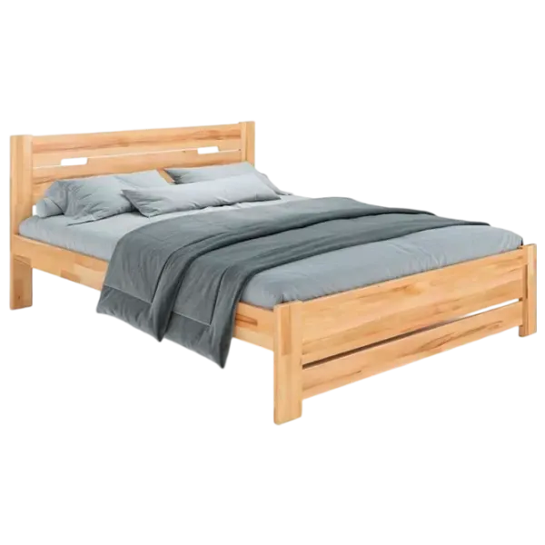 Кровать KLEN Selena 160 x 200 см / Дерево / Натуральный photo 1 Кровать KLEN Selena 160 x 200 см / Дерево / Натуральный photo 1