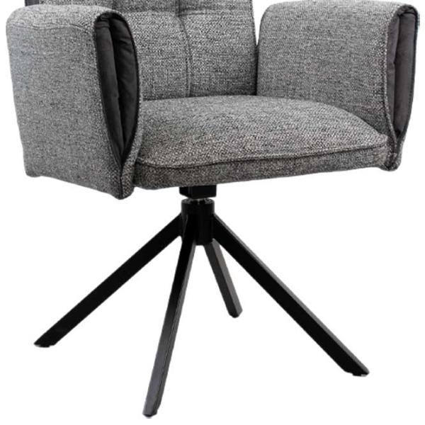 Scaun de bucătărie DecoPrim Junior Catifea/ Gray  photo 5 Scaun de bucătărie DecoPrim Junior Catifea/ Gray  photo 5