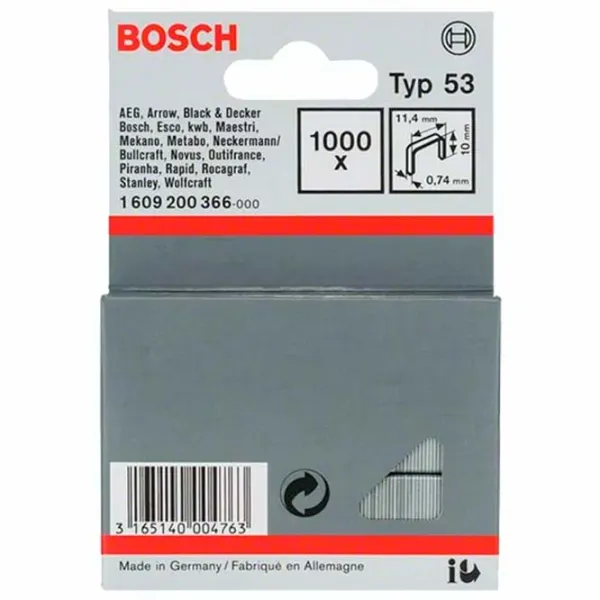 Capse Bosch B1609200366 Aluminiu / 1000 photo 1