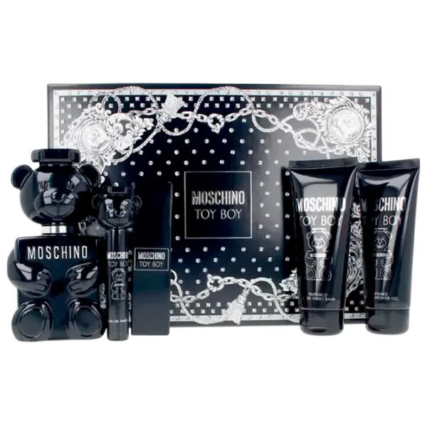 Парфюмерный набор для мужчин Moschino Toy boy Парфюмерная вода / Пряный photo 1 Парфюмерный набор для мужчин Moschino Toy boy Парфюмерная вода / Пряный photo 1