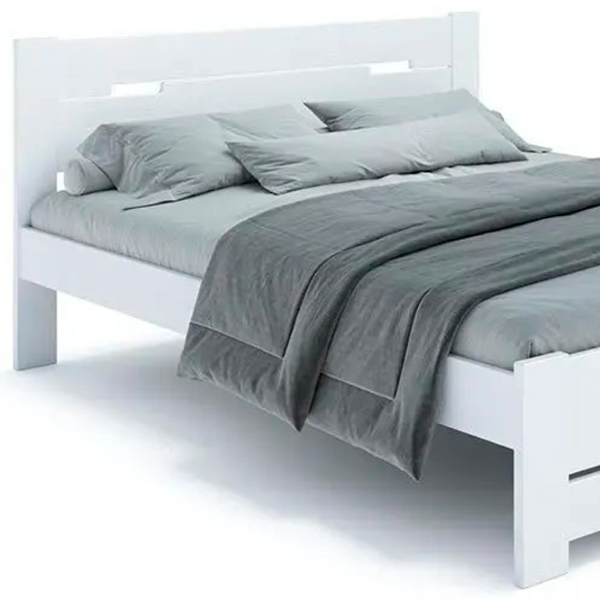 Кровать KLEN Selena 160 x 200 см / Дерево / Белый photo 2 Кровать KLEN Selena 160 x 200 см / Дерево / Белый photo 2