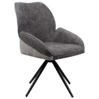 Scaun de bucătărie DecoPrim Nimbus Stofă/ Gray 