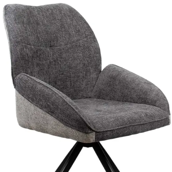 Scaun de bucătărie DecoPrim Nimbus Stofă/ Gray  photo 3 Scaun de bucătărie DecoPrim Nimbus Stofă/ Gray  photo 3