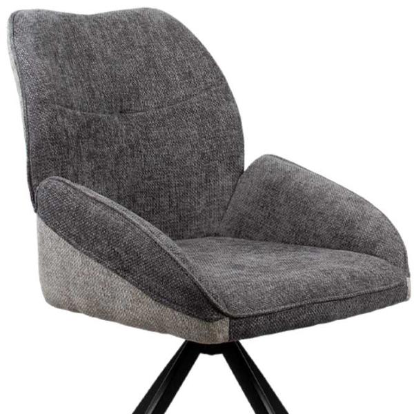 Scaun de bucătărie DecoPrim Nimbus Stofă/ Gray  photo 3 Scaun de bucătărie DecoPrim Nimbus Stofă/ Gray  photo 3