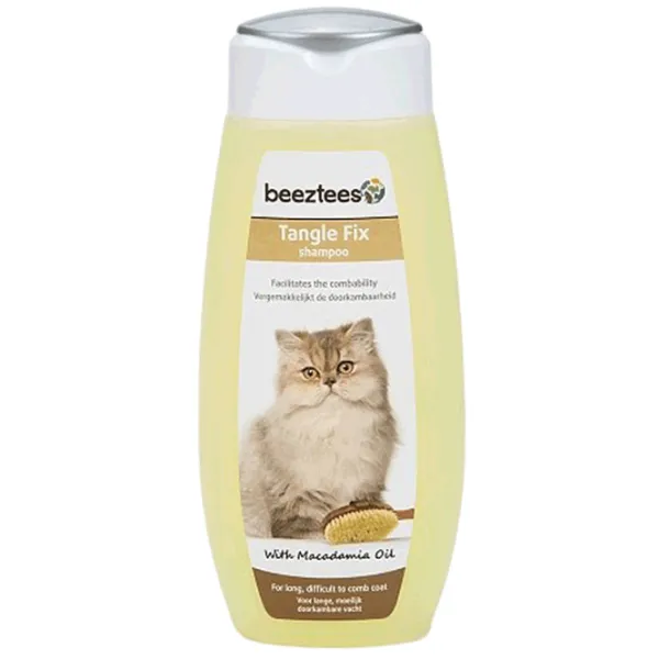 Șampon și balsam animale Beeztees Tangle Fix pentru pisici / 0.3l photo 1 Șampon și balsam animale Beeztees Tangle Fix pentru pisici / 0.3l photo 1