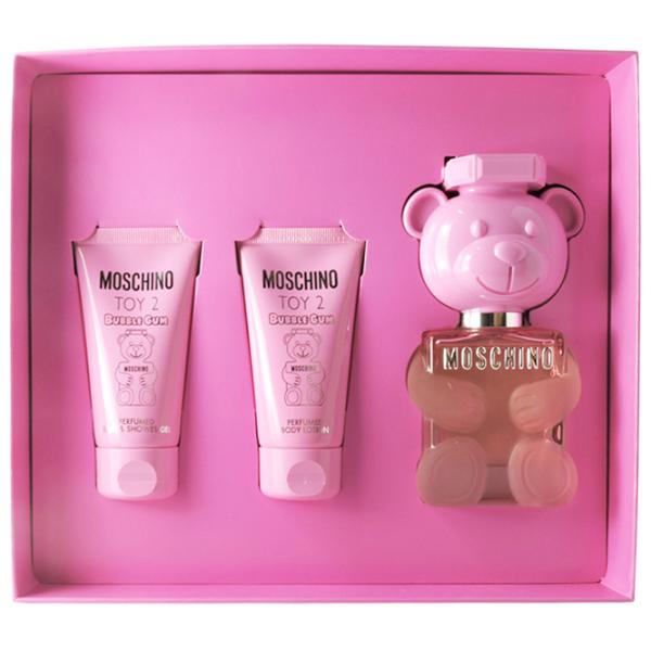 Парфюмерный набор для женщин Moschino Toy 2 Bubble Gum Set Туалетная вода / Сладкий photo 3 Парфюмерный набор для женщин Moschino Toy 2 Bubble Gum Set Туалетная вода / Сладкий photo 3