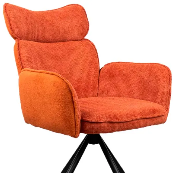 Scaun de bucătărie DecoPrim Sienna Stofă/ Red  photo 2 Scaun de bucătărie DecoPrim Sienna Stofă/ Red  photo 2